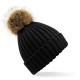 GORRO CON POM POM