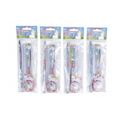 SET PAPELERÍA UNICORNIO