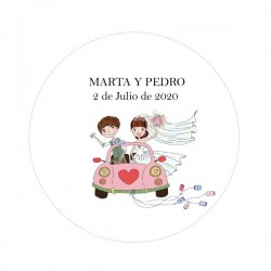 PEGATINAS PERSONALIZABLES REDONDAS