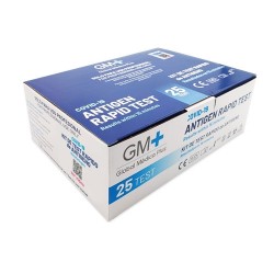 TEST RÁPIDO DE ANTÍGENOS CAJA 25 UNIDADES
