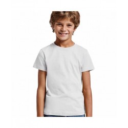 CAMISETA BLANCA ALGODÓN INFANTIL