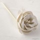 FLOR DE TELA BEIGE O MARFIL
