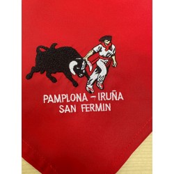 PAÑUELO BORDADO SAN FERMIN M8