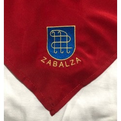 PAÑUELO BORDADO ESCUDO ZABALZA