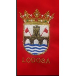 PAÑUELO BORDADO ESCUDO LODOSA