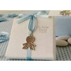 COLGANTE STRASS SILUETA NIÑO